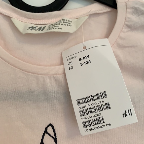 Girls H&M long sleeve tee - Picture 3 of 4